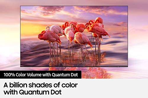SAMSUNG Smart TV QLED Serie Q60A de 32 pulgadas - 4K UHD Dual LED Quantum HDR con Alexa integrada (QN32Q60AAFXZA, modelo 2021)