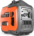 Generador eléctrico inversor de gasolina, supersilencioso y portátil, 1900W, 4 tiempos, con toma de 230V y USB, generador de emergencia para cortes de luz, camping, caravana, autocaravana y garaje