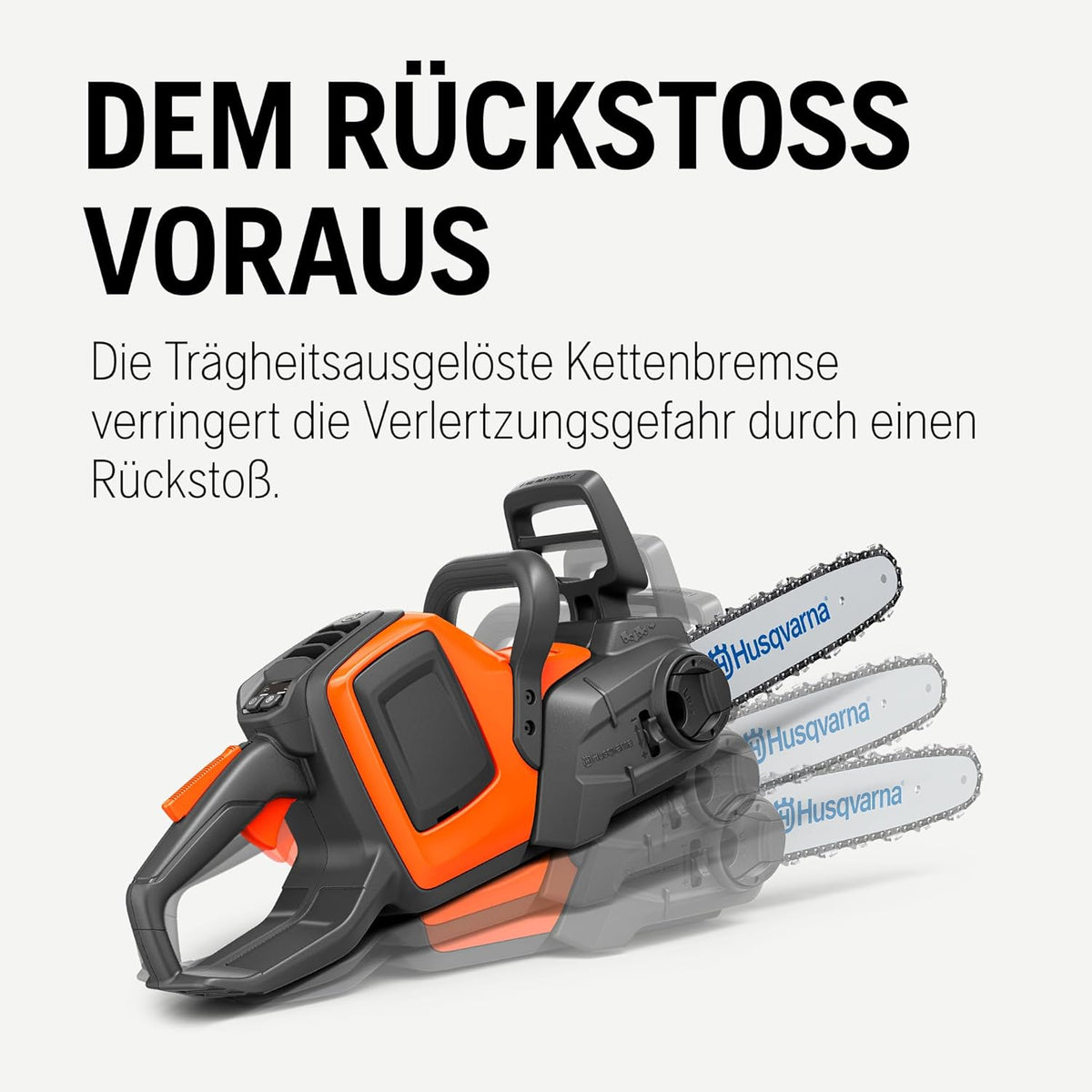 Motosierra de batería Husqvarna 225i: ligera, inalámbrica, silenciosa, espada de 14″, velocidad de cadena de 20 m/s, ideal para poda y mantenimiento de jardines (batería y cargador incluidos)