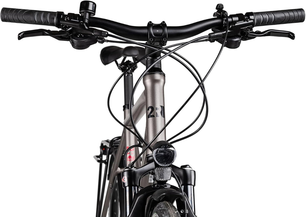 TLX30 | Bicicleta de trekking | Bicicleta de hombre de 28 pulgadas | Transmisión de 30 velocidades | Frenos de disco hidráulicos | Incluye equipamiento urbano