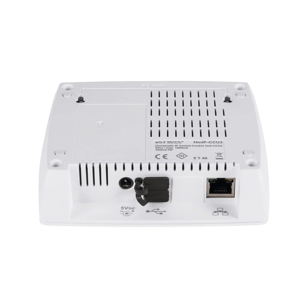 Central de casa inteligente CCU3 HmIP-CCU3 151965A0 para dispositivos Homematic IP, Homematic y cableados con WebUI
