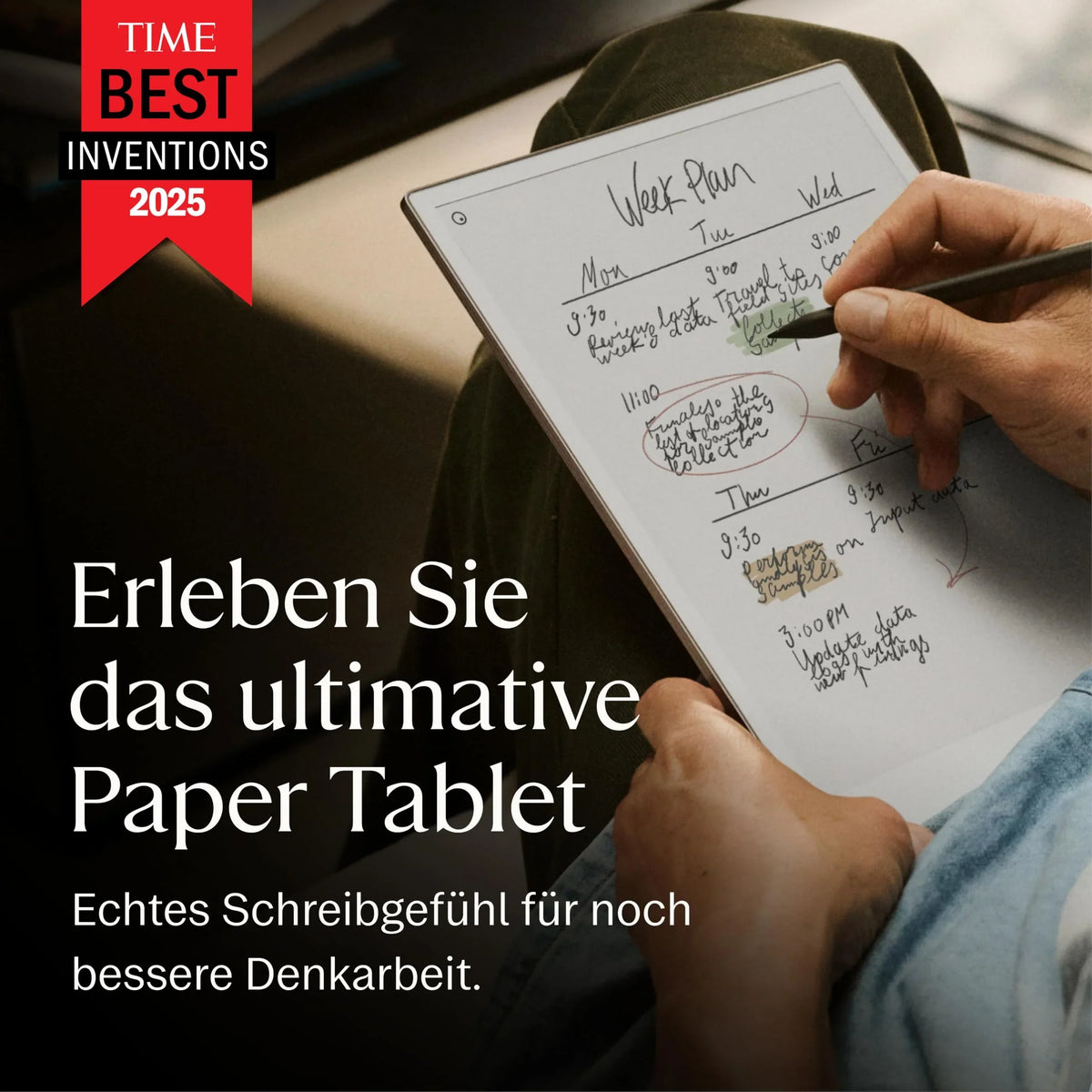 Remarkable Paper Pro con Marker Plus, cuaderno de tinta electrónica de 11,8 pulgadas con pantalla a color y luz de lectura para pensar, escribir y leer