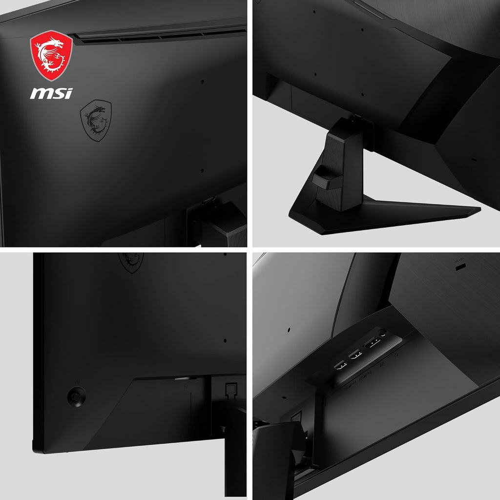 Monitor Gaming MSI G255F FHD de 24,5 pulgadas - Panel Rapid IPS 1920 x 1080, 180 Hz / 1 ms (GtG), Gama de colores sRGB 99 %, Adaptive-Sync - DP 1.2a, HDMI 2.0b CEC