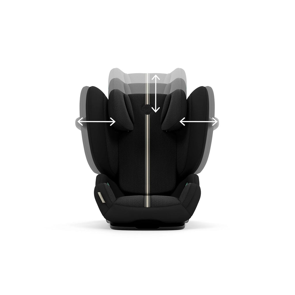 CYBEX Gold Silla de coche infantil Solution G i-Fix, para coches con y sin ISOFIX, desde aprox. 3 hasta 12 años (100 - 150 cm), desde aprox. 15 hasta 50 kg, Lava Grey