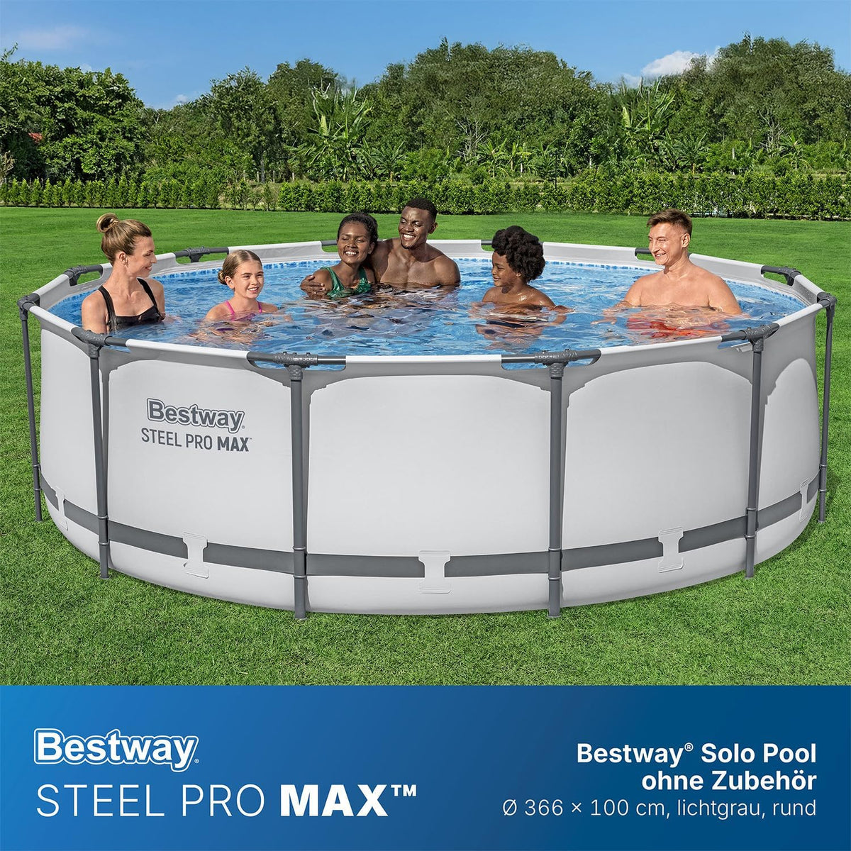 Piscina desmontable Bestway Steel Pro Max 5616B-7 366 x 100 cm