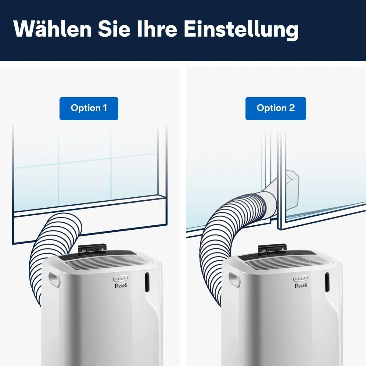 Aire acondicionado portátil PAC EM82 2,4 kW 9400 BTU con deshumidificador, temporizador de 24 h, 63 dB y tubo de escape