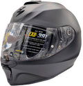Scorpion Exo-391 Negro Mate Sólido | Casco de moto integral unisex para hombre y mujer - Homologado ECE 22.06