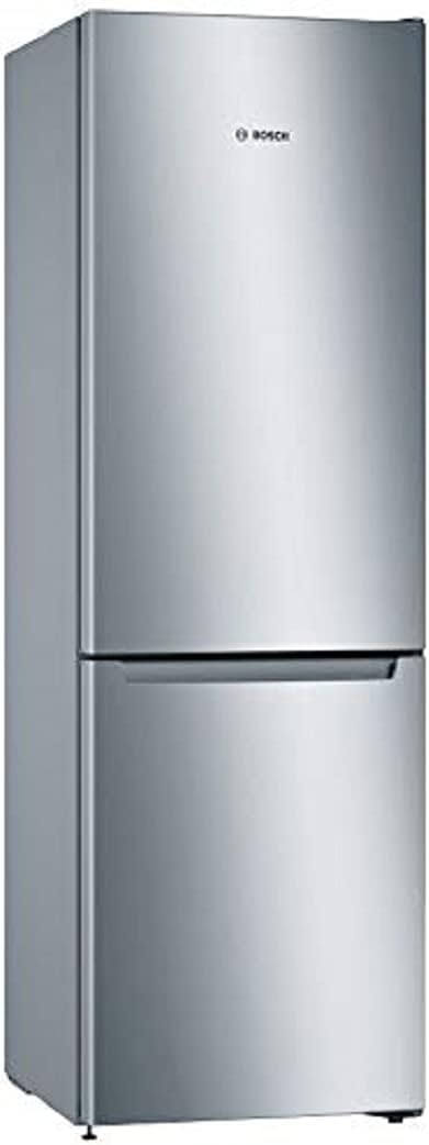 Bosch KGN36NLEA Serie 2, Frigorífico combinado de libre instalación - 305L - An 60cm x Al 186cm - Acero inoxidable plata