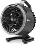 Shark FlexBreeze HydroGo – Ventilador nebulizador de alto rendimiento, refrigeración para interiores y exteriores, silencioso y duradero, con y sin cable, compacto y ligero, 5 velocidades, antracita FA050EU