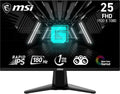 Monitor Gaming MSI G255F FHD de 24,5 pulgadas - Panel Rapid IPS 1920 x 1080, 180 Hz / 1 ms (GtG), Gama de colores sRGB 99 %, Adaptive-Sync - DP 1.2a, HDMI 2.0b CEC