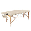 MA-CF-001 Camilla de masaje plegable y ajustable en altura 71 cm madera capacidad de carga 250 kg