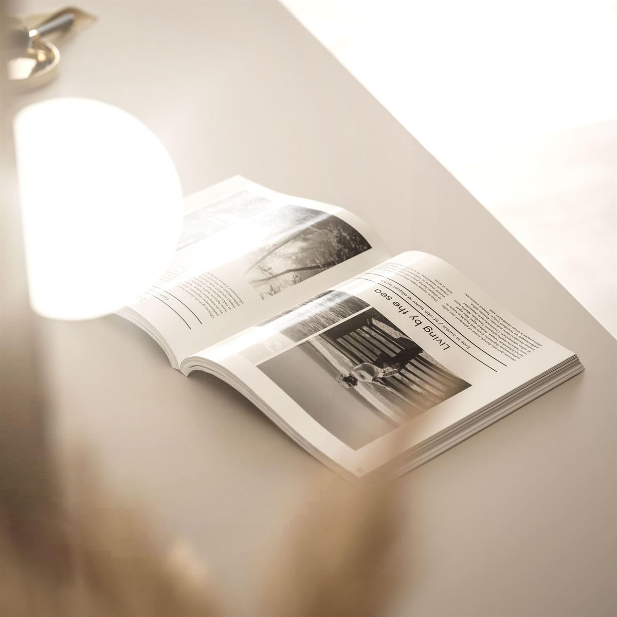 Tocador Lookway MADA Elite II con espejo LED – Elegante cachemira o blanco de alto brillo, montaje en pared, cajones espaciosos (cachemira/cachemira de alto brillo)