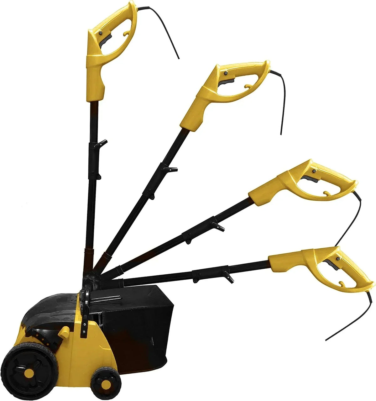 Garland Roll&Comb 502E-V19 - Peinadora/Barredora de césped artificial eléctrica enchufable - 1.600 W de potencia, 15,6 kg de peso, ancho de trabajo de 40 cm con altura regulable. Saco de recogida de 40 l. Apto para superficies de hasta 350 m2.