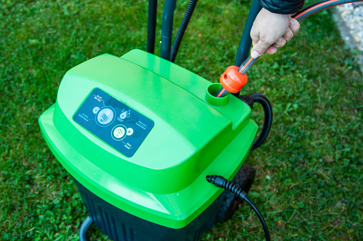 Eliminador de malas hierbas eléctrico con agua caliente Fox One, limpiador a vapor, sin gas ni llama, para malas hierbas, musgo, hierba del obispo y verdín.