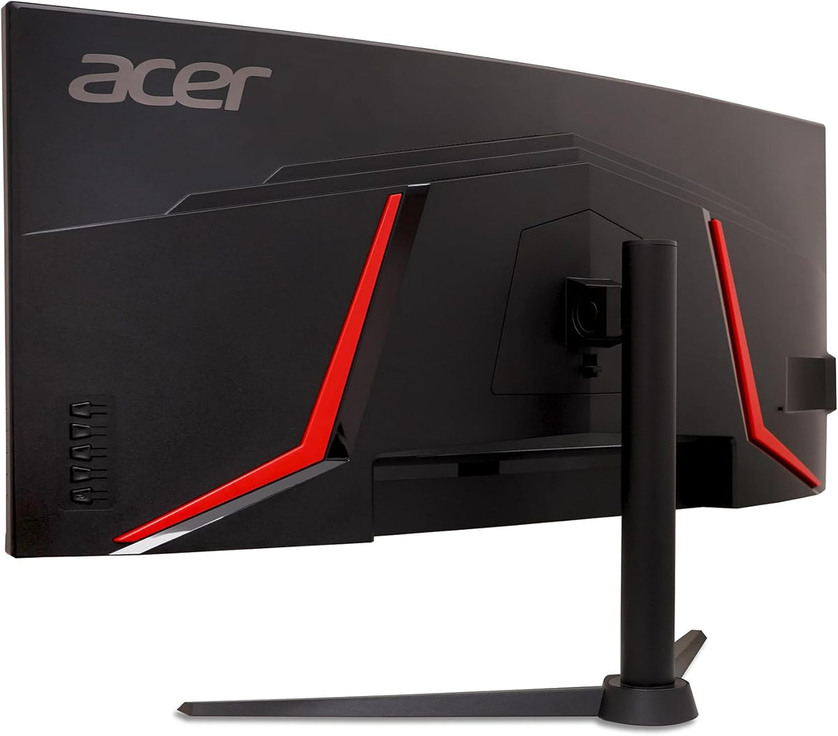 Acer Nitro XZ342CUV3, Monitor Gaming Curvo 34" UltraWide QHD, 180Hz (Curva 1500R, 3440x1440, 21:9, Freesync Premium, 1ms (VRB), 400Nits, 2xHDMI 2.0/1xDP 1.4) Monitor curvo para PC, Base Ajustable, Negro