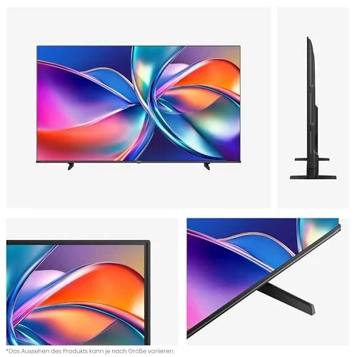 Televisor Hisense 43E7Q, 43 pulgadas, 4K UHD QLED, Smart TV, Game Mode Plus, Filmmaker Mode, Dolby Vision Atmos, HDR10, HLG, HDR Immersive, AI 4K Upscaler, Dolby MS12, DTS X, control por voz [2025]