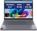 Lenovo IdeaPad Slim 3 15Q8X10 - Portátil 15,3'' WUXGA Copilot+ (Snapdragon X X1-26-100, RAM 16GB, SSD 512GB, Qualcomm Adreno, Windows 11 Home) Teclado AZERTY Francés - Gris
