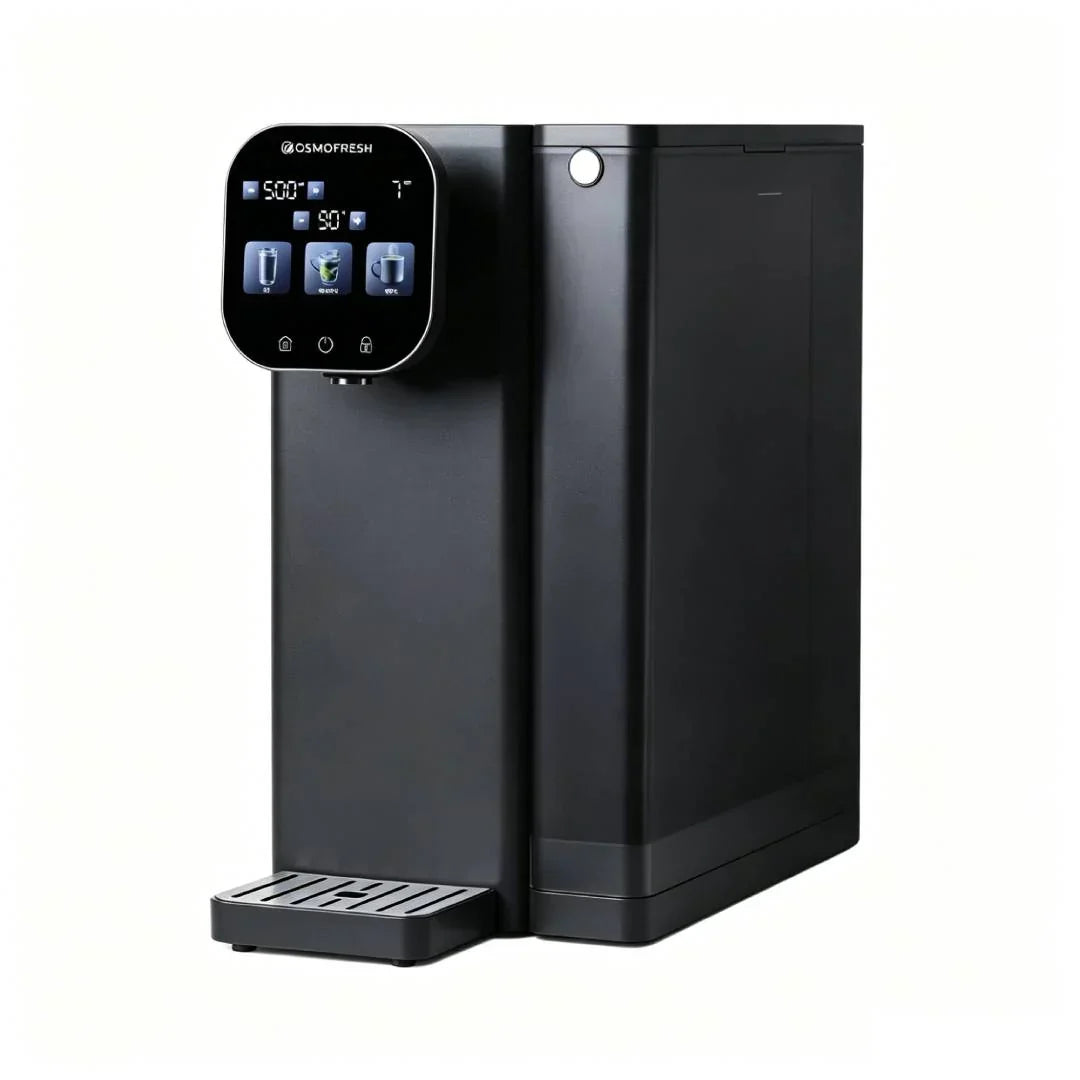 Sistema de ósmosis inversa de sobremesa Fusion Air con dispensador de agua caliente de 4,7 L, triple LED UV-C y filtrado de 10 etapas