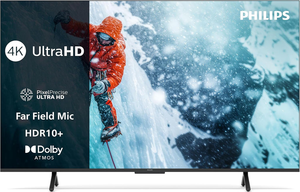 Philips 43PUS7200 Smart TV LED 4K - Pantalla de 43 pulgadas con plataforma Pixel Precise Ultra HD, Titan OS y sonido Dolby Atmos - Compatible con Alexa y el Asistente de Google