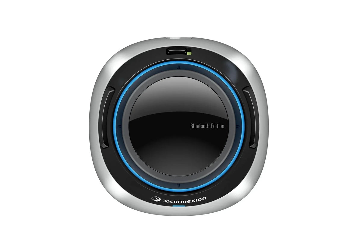 Ratón 3D SpaceMouse Wireless Bluetooth Edition inalámbrico, 2 botones programables, USB-C, batería, negro