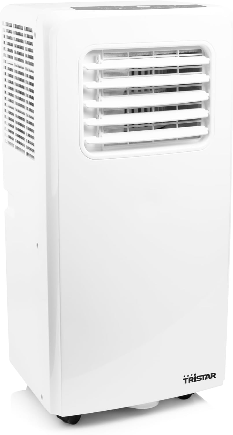 Aire acondicionado portátil Tristar - 9.000 BTU - 3 en 1 - Deshumidifica, enfría, ventila - Hasta 34 m² - Kit de ventana incluido - AC-5530