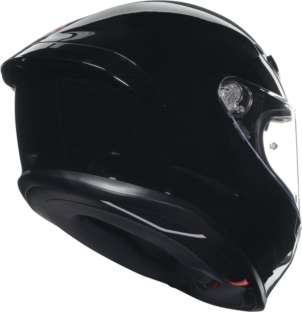 AGV - K6 S AGV E2206 MPLK, Casco de moto integral, Unisex, Negro, L