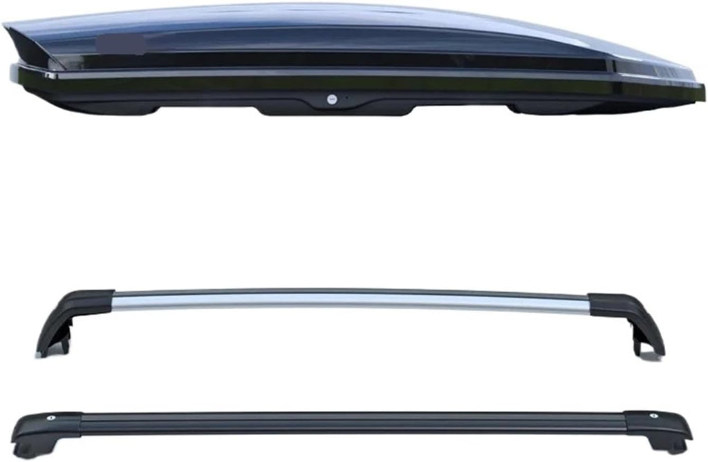 Cofre de techo para coche de 700 L: portaequipajes bloqueable, impermeable y de apertura lateral, compatible con SUV/coche