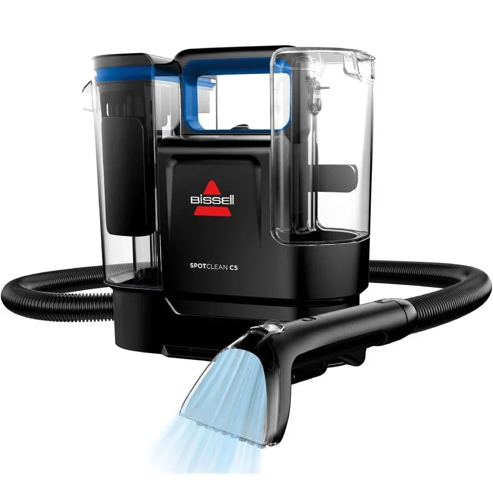Limpiador de tapicerías y alfombras SpotClean C5, aspirador en seco y húmedo portátil de 400 W, 3,72 kg, para alfombras, tapicerías y coche