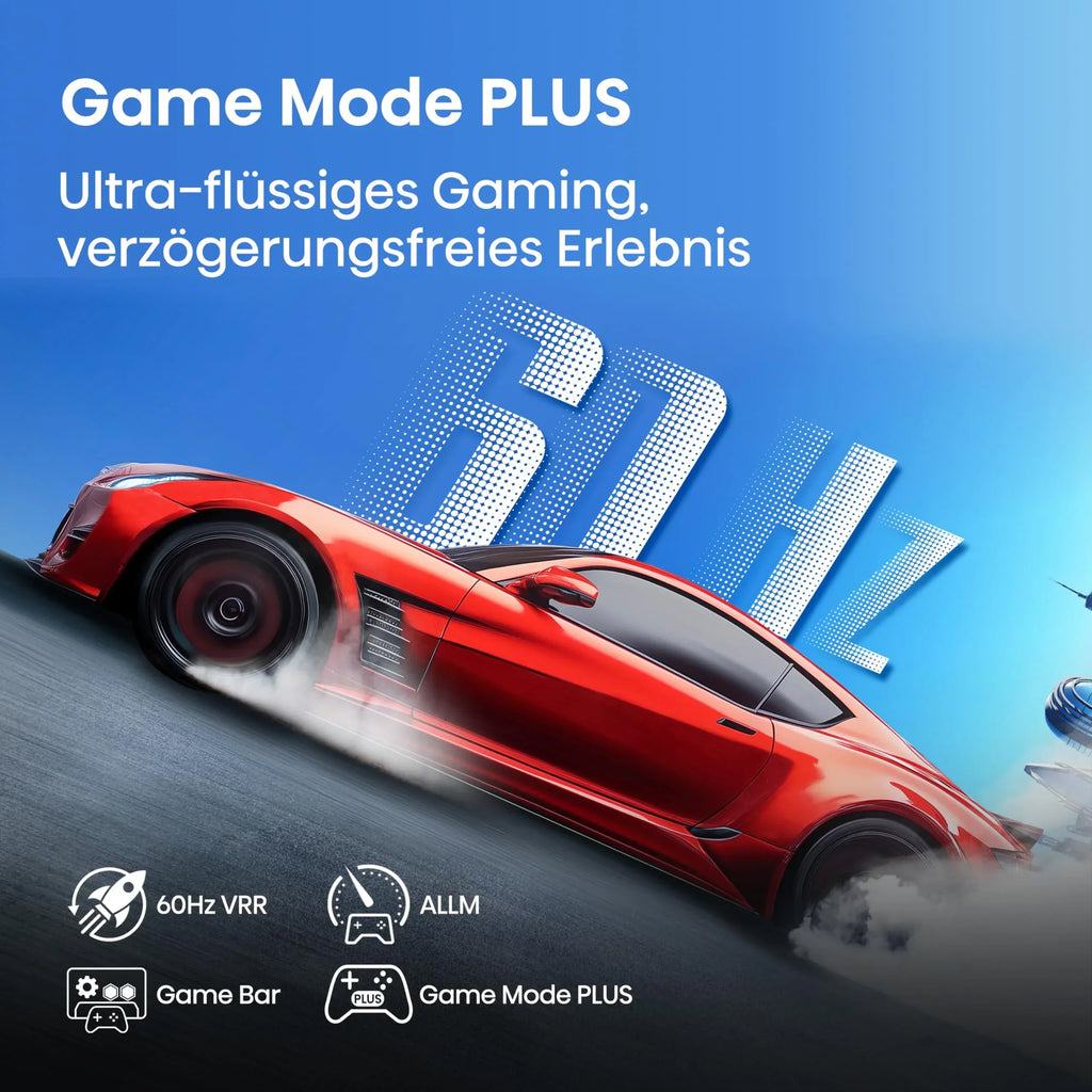 Televisor Hisense 43E7Q, 43 pulgadas, 4K UHD QLED, Smart TV, Game Mode Plus, Filmmaker Mode, Dolby Vision Atmos, HDR10, HLG, HDR Immersive, AI 4K Upscaler, Dolby MS12, DTS X, control por voz [2025]