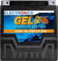 Electronicx GEL YIX30L-BS 12V 29Ah 380A – Batería de moto potente, sin mantenimiento, sellada y estanca. Perfecta para Harley, ATV o scooter. Robusta, fiable y lista para usar.