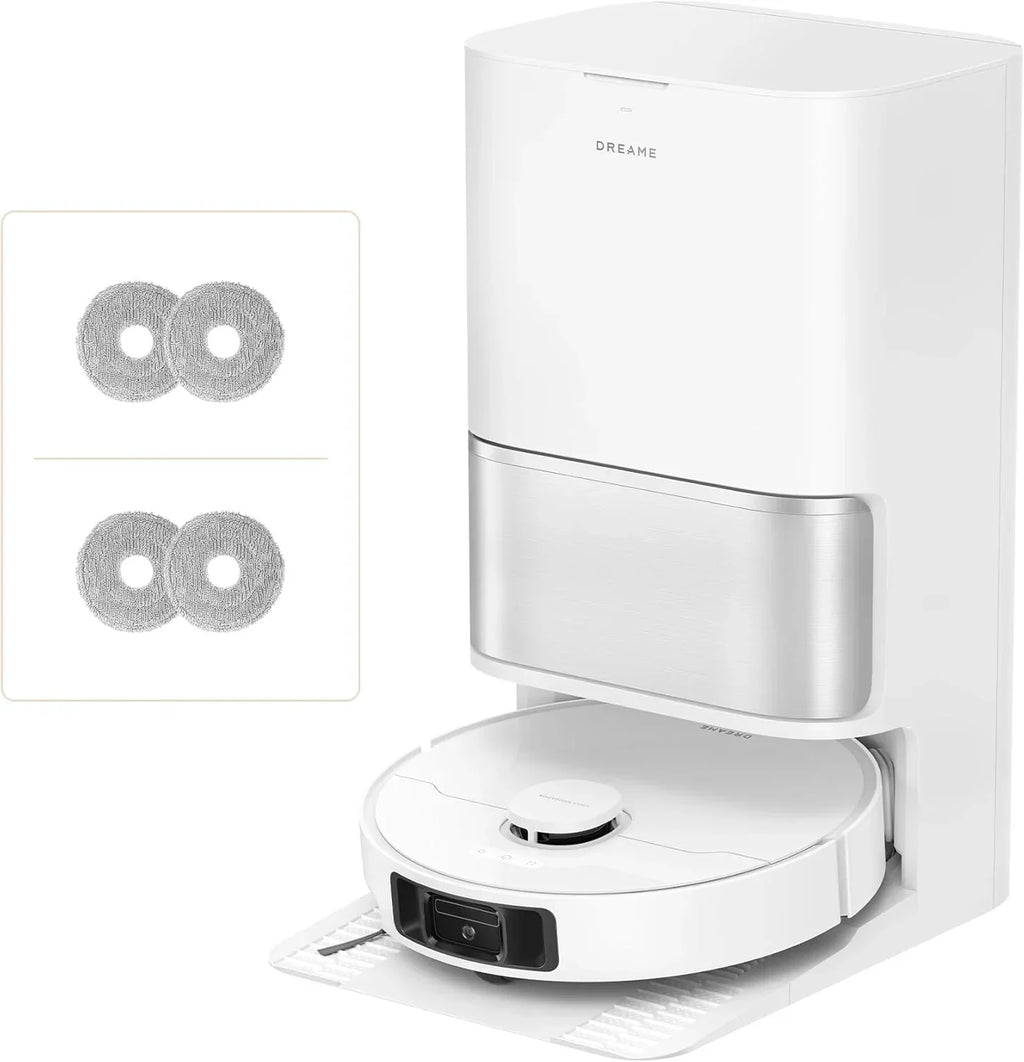 Robot aspirador con función de fregado RLL53SE, 25 000 Pa, 231 min de autonomía, elevación de mopa de 10,5 mm, autolimpieza de mopa, control por app