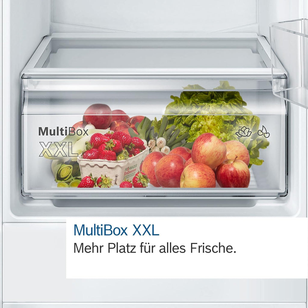 Bosch KGN36NLEA Serie 2, Frigorífico combinado de libre instalación - 305L - An 60cm x Al 186cm - Acero inoxidable plata