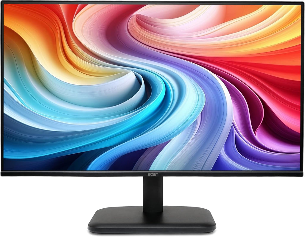 acer EK271Gbif, Monitor PC 27" Full HD IPS, 120Hz (1920x1080, AdaptiveSync, 1ms VRB, 250 nits, Comfyview, BlueLightShield, Flicker-Less, 1xVGA/1xHDMI 1.4) Monitor PC, Color Negro