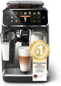 Cafetera espresso automática Philips Serie 5400: disfrute de 12 bebidas, sistema LatteGo de limpieza rápida, pantalla TFT intuitiva, ajustes de café personalizables, diseño de cocina de primera calidad (EP5441/50)
