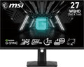Monitor Gaming MSI G274QPX de 27" WQHD - Panel Rapid IPS, 2560x1440, 240 Hz / 1 ms GtG, 98% DCI-P3, HDR 400, PD Type-C 65W, G-Sync - DisplayPort 1.4a, HDMI 2.0b CEC