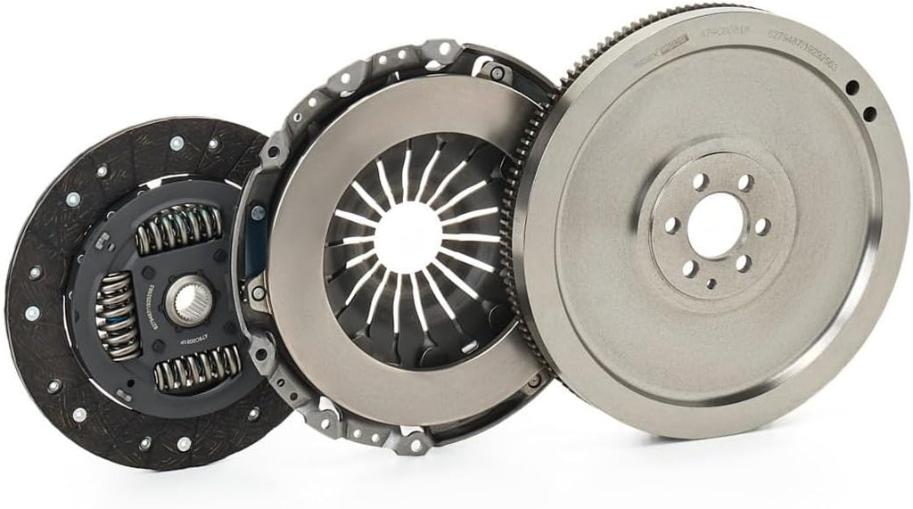 RIDEX PLUS 479C0081P Kit de embrague con volante motor, con disco de embrague y con cojinete de desembrague para VW Golf VI 3/5 puertas (5K1), Golf V 3/5 puertas (1K1), Touran I (1T1, 1T2), Touran I (1T3)