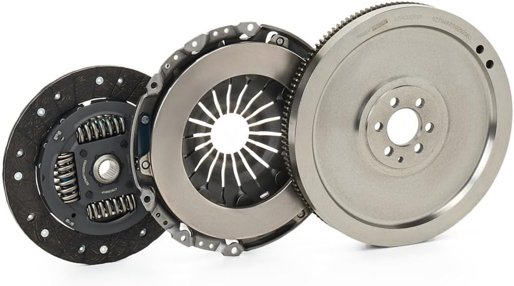 RIDEX PLUS 479C0081P Kit de embrague con volante motor, con disco de embrague y con cojinete de desembrague para VW Golf VI 3/5 puertas (5K1), Golf V 3/5 puertas (1K1), Touran I (1T1, 1T2), Touran I (1T3)