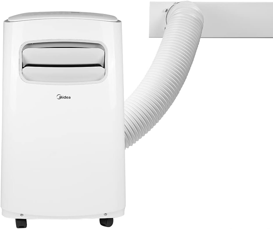 Aire acondicionado portátil Comfee Breezy Cool Pro 2.6, 9000 BTU 2,6 kW, refrigeración, ventilación y deshumidificación, control por aplicación, para habitaciones de hasta 88 m³ (33 m²), aire acondicionado móvil con tubo de escape