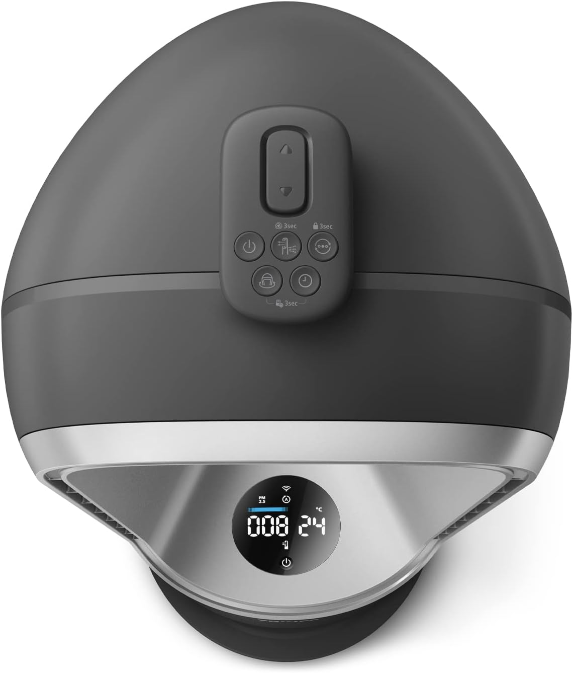Air Performer 3 en 1: purificador de aire, ventilador de calefacción y refrigeración: purifica 70 m², elimina el 99,97 % de los alérgenos y contaminantes. Filtro HEPA, sensores inteligentes, Alexa, aplicación. (AMF870/15)