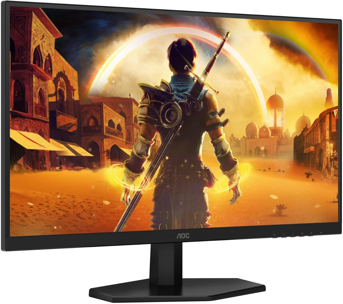 AOC Gaming 27G42E - Monitor Full HD 27", 180 Hz, 1 ms, FreeSync Prem, compatible con G-Sync, HDR10 (1920 x 1080, 1 x HDMI 2.0, 1 x DisplayPort 1.4) Negro