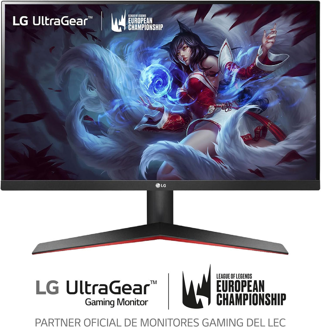 Monitor para PC LG 24MP60G-B Semi Gaming de 24" - Panel IPS con resolución FHD (1920x1080), 1ms MBR, 75Hz, NTSC 72%, AMD FreeSync, MBR, inclinable