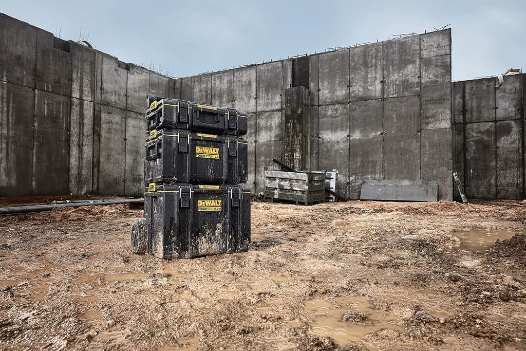 Juego de torre de cajas de almacenamiento DEWALT TOUGHSYSTEM® 2.0 (3 módulos), DWST83402-1