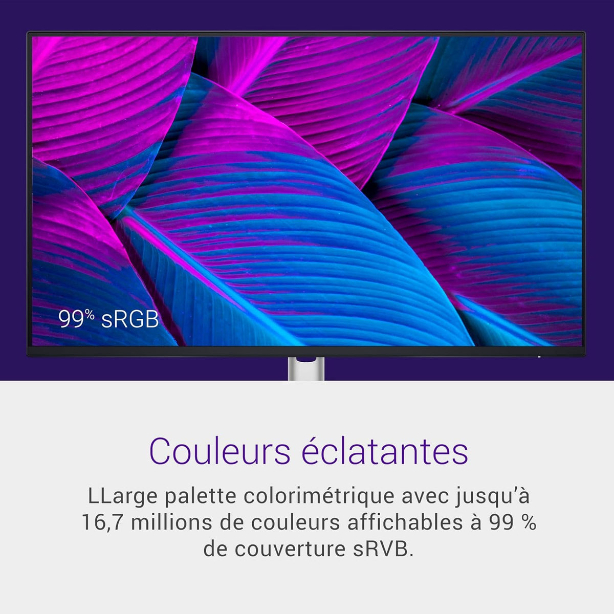 Monitor Dell P2425H 24" Full HD (1920x1080), 100Hz, IPS, 5ms, 99% sRGB, USB-C, DisplayPort, HDMI, VGA, 4X USB, Garantía de 3 años, Negro