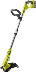 RYOBI - Cortabordes Inalámbrico 18V ONE+ RLT183250F – Ancho Ø25-30cm, Batería 2.5Ah + Cargador, Autonomía 50min, Sistema EasyEdge™, Ligero y Preciso, Ideal para Bordes, Macizos y Taludes