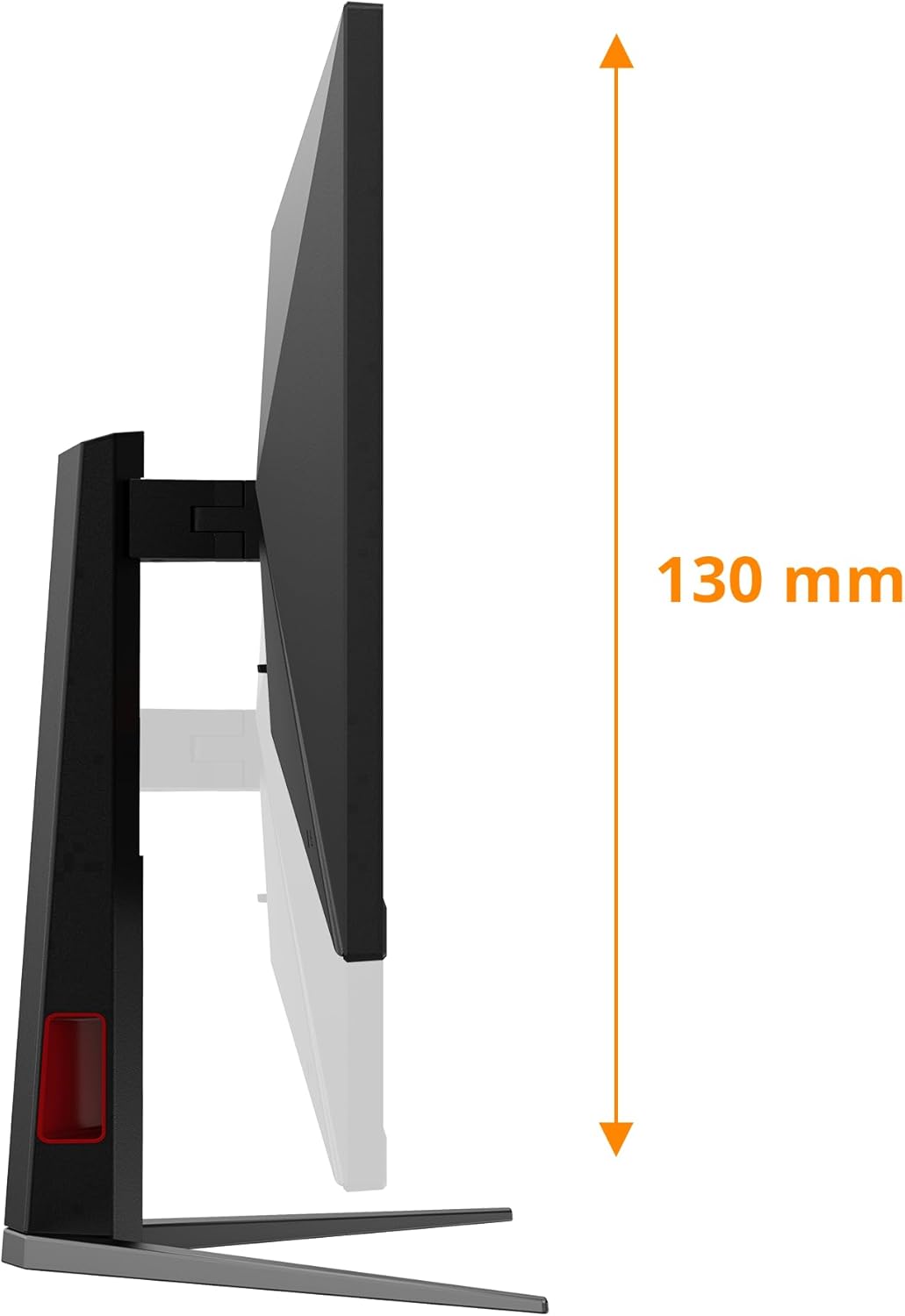 AOC Gaming 27G4HA - Monitor Full HD de 27 pulgadas, 200 Hz, 1 ms, compatible con G-Sync, HDR10 (1920x1080, 2x HDMI 2.0, 1x DisplayPort 1.4) Negro-Rojo