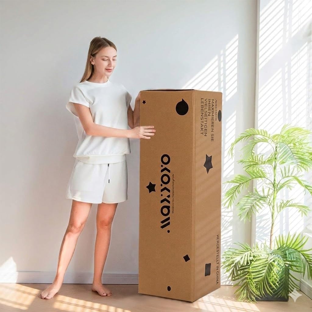Cama tipo puf MAXYOYO, plegable, pana, sofá cama, colchón de suelo para adultos, extra grueso, plegable en 4 partes, sofá de suelo para dormitorio, sala de estar, beige, 75 x 240 cm