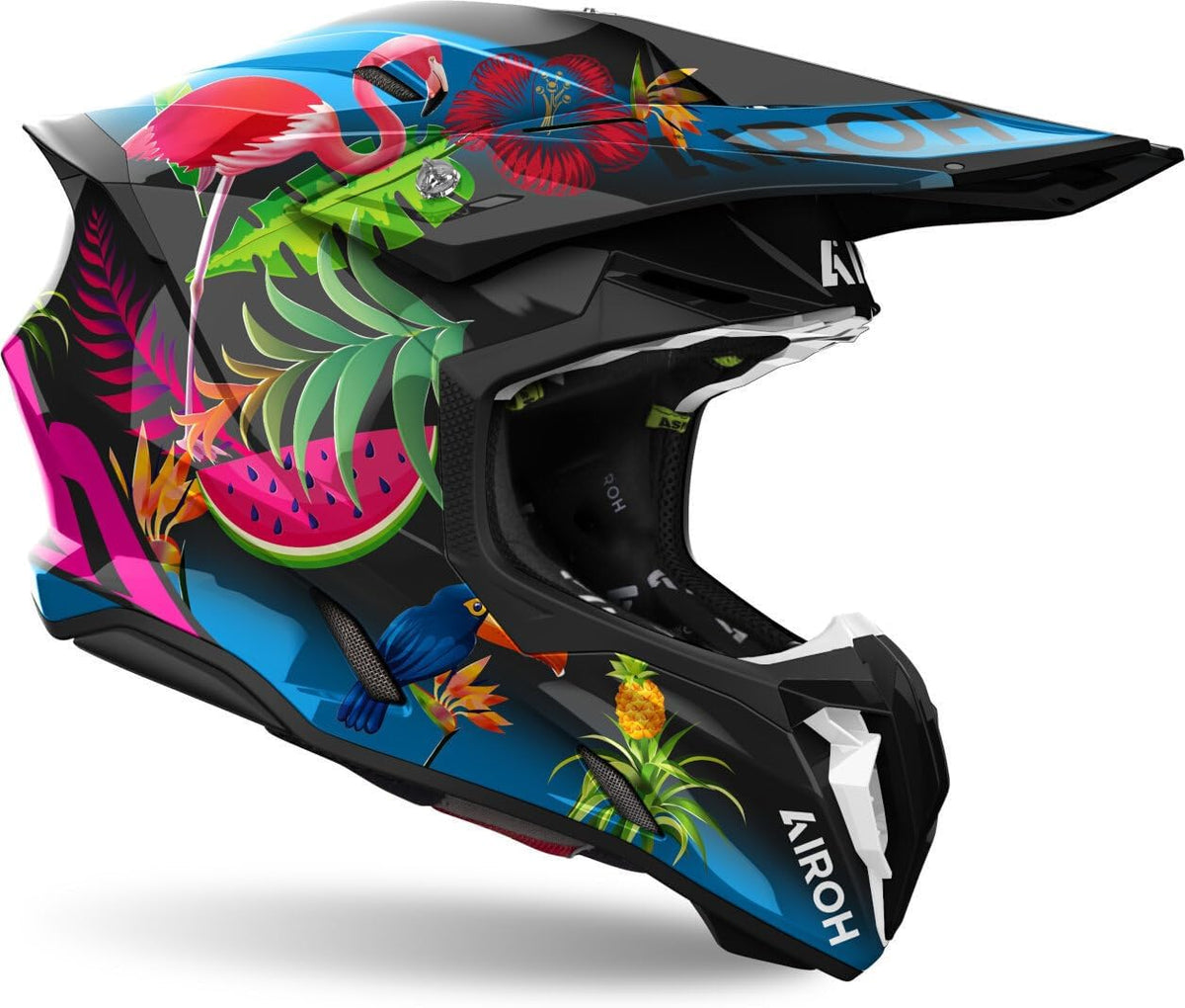 AIROH TWIST 3 AMAZONIA BRILLO XS