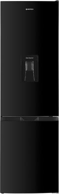GEDTECH Refrigerador combinado - congelador inferior - GCB262BL Negro - capacidad 262L - Clase E