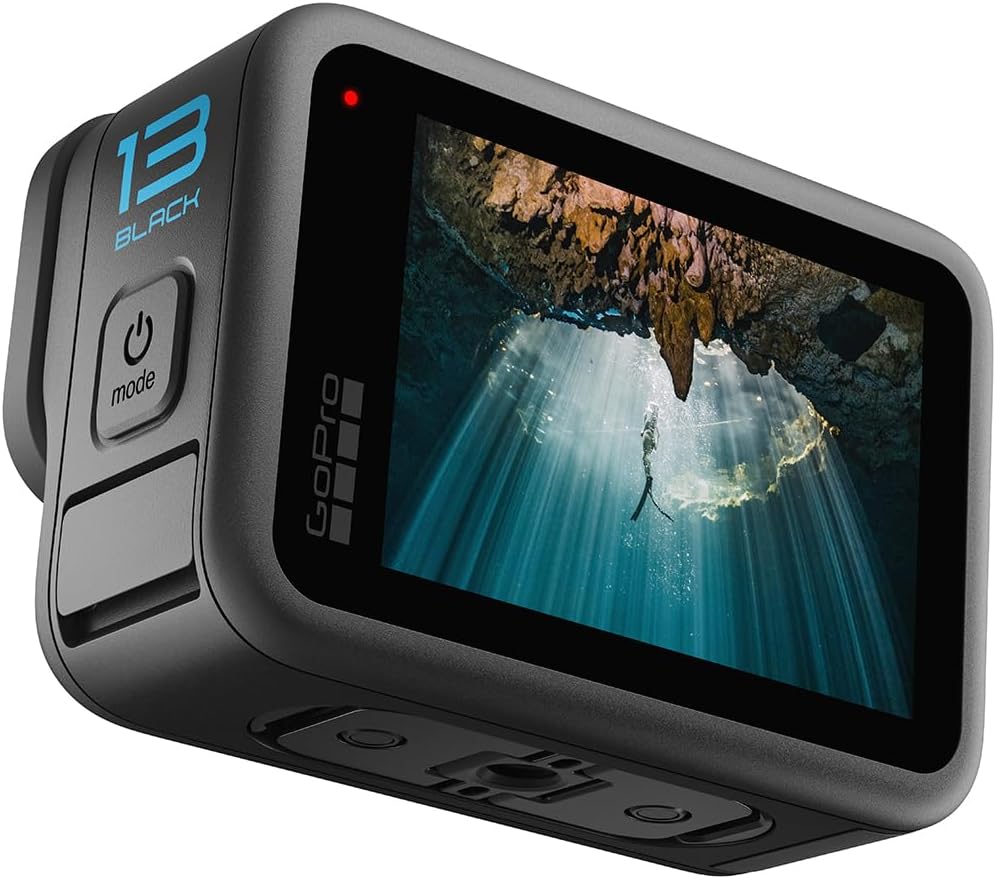 GoPro HERO13 Black: cámara de acción sumergible con vídeo 5,3K60, fotos de 27 MP y compatibilidad con objetivos de la serie HB