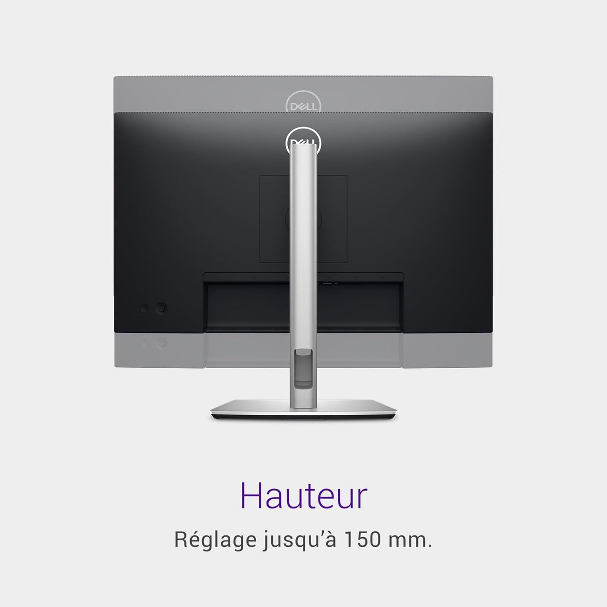 Monitor Dell P2425H 24" Full HD (1920x1080), 100Hz, IPS, 5ms, 99% sRGB, USB-C, DisplayPort, HDMI, VGA, 4X USB, Garantía de 3 años, Negro